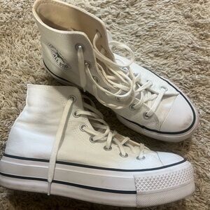 Converse White High Top